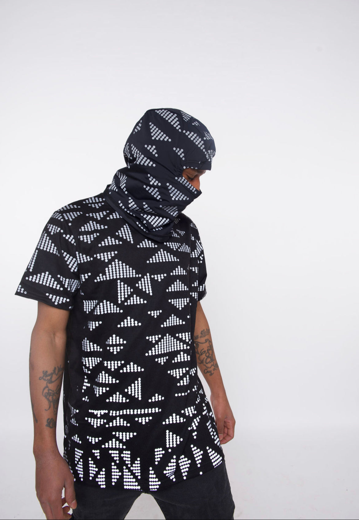 Reflective Tri- printed shirt