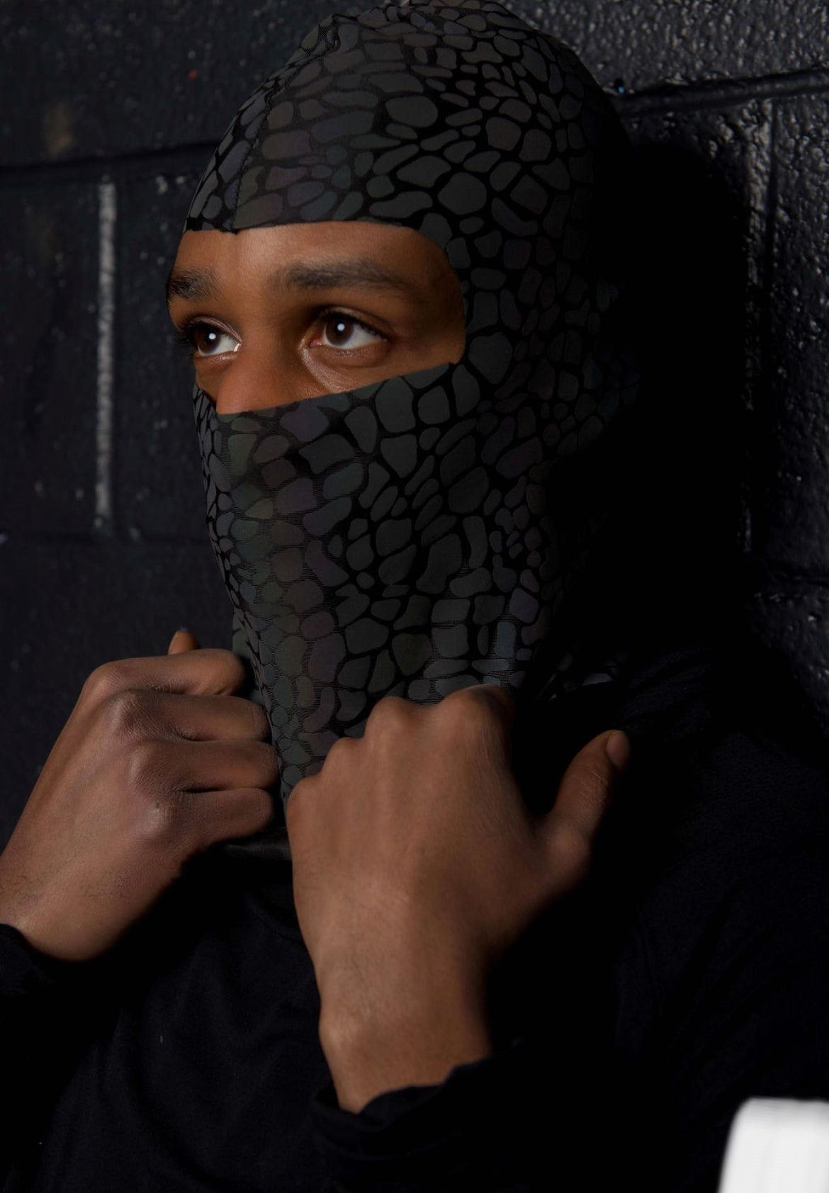 DragonFly Iridescent printed Ski-mask Balaclava