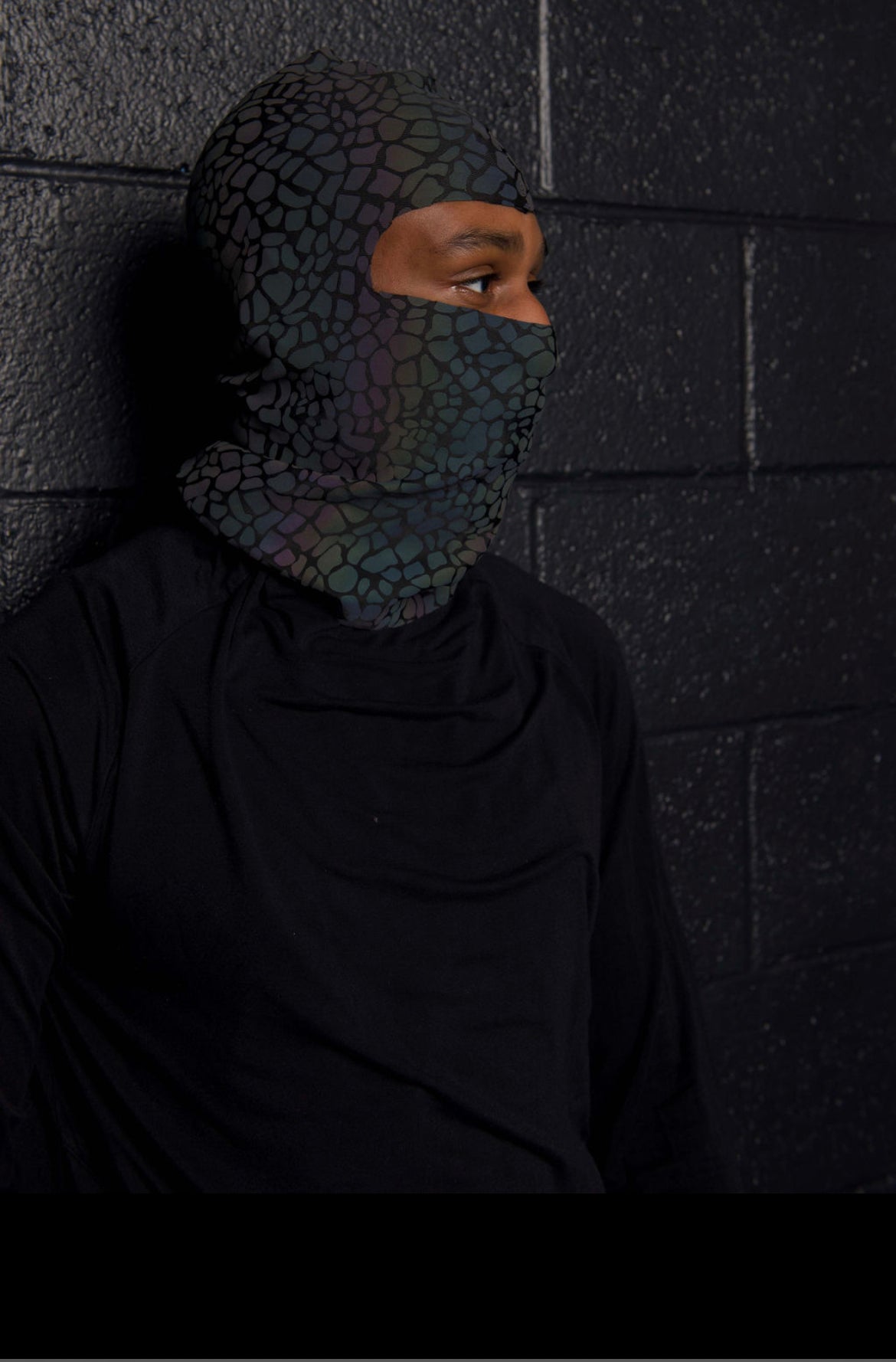 DragonFly Iridescent printed Ski-mask Balaclava