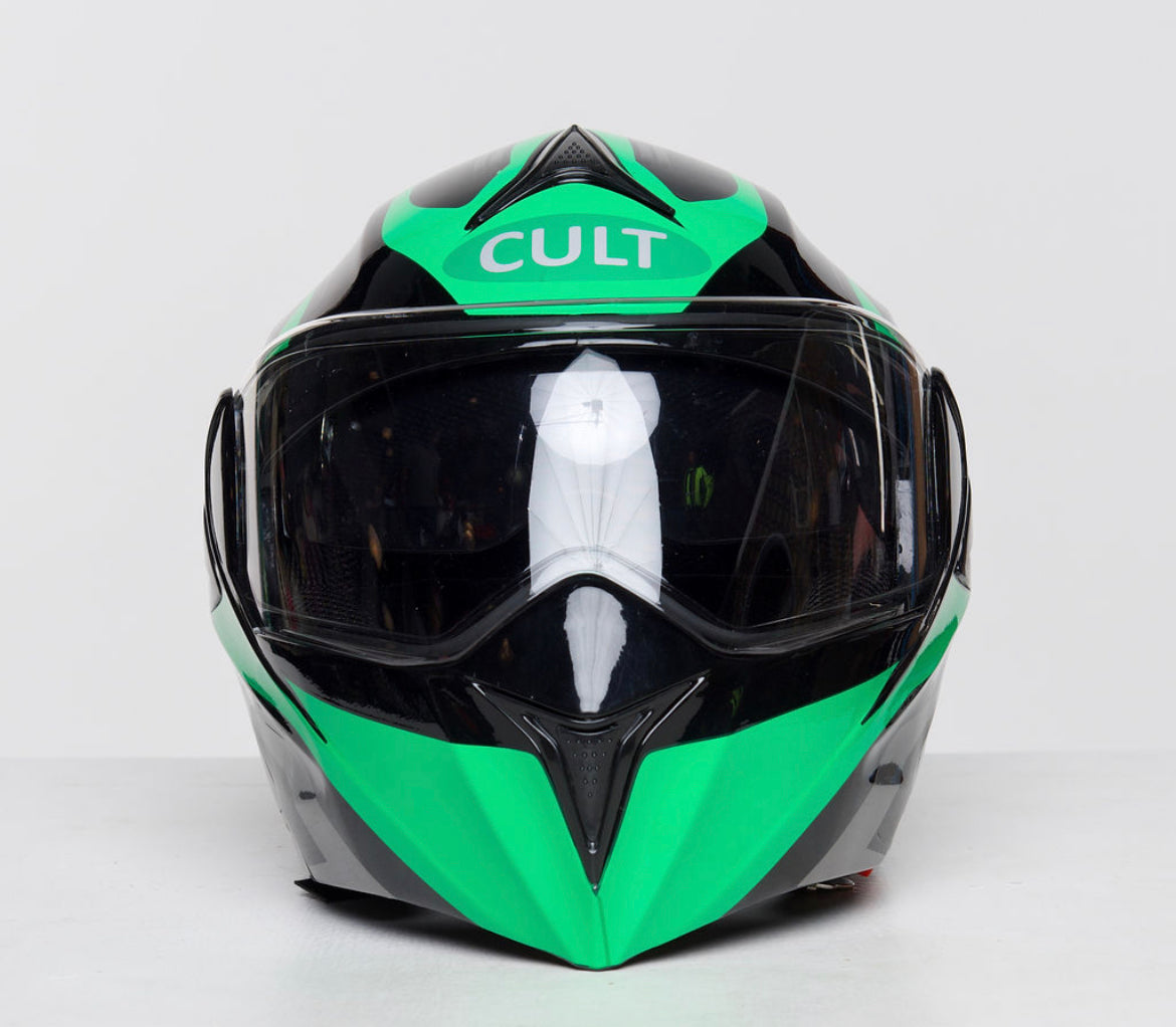 (Pre-Order) MJR-MOTOR-CULT BIKER HELMET