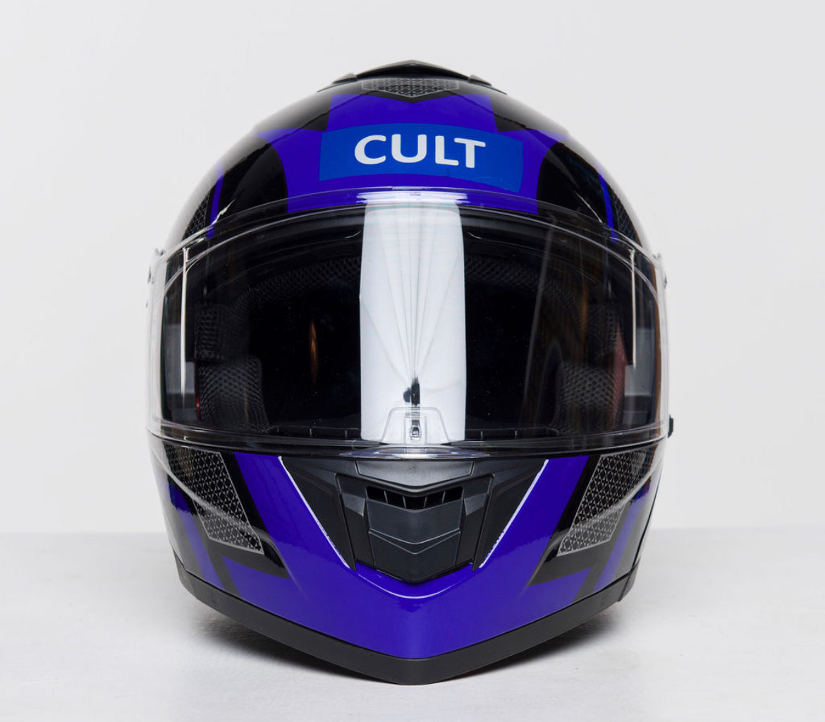 (Pre-Order) MJR-MOTOR-CULT BIKER HELMET